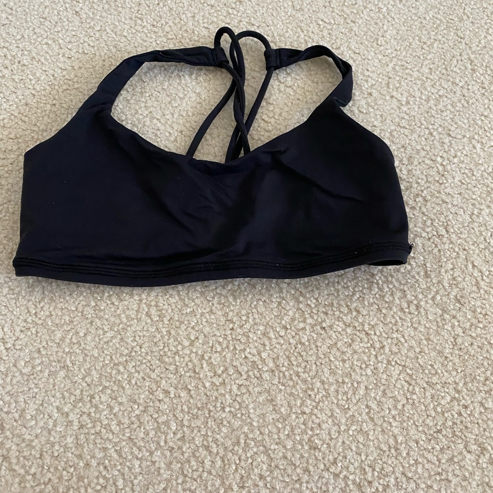 Lululemon Like -New Black Sports Bra
